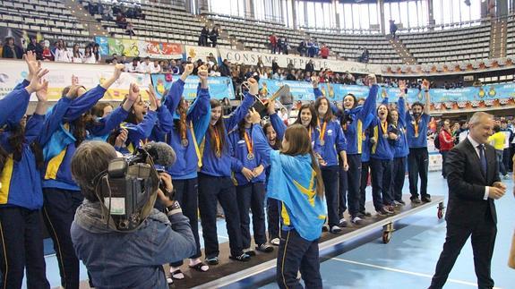 La selección cadete femenina, campeona de España