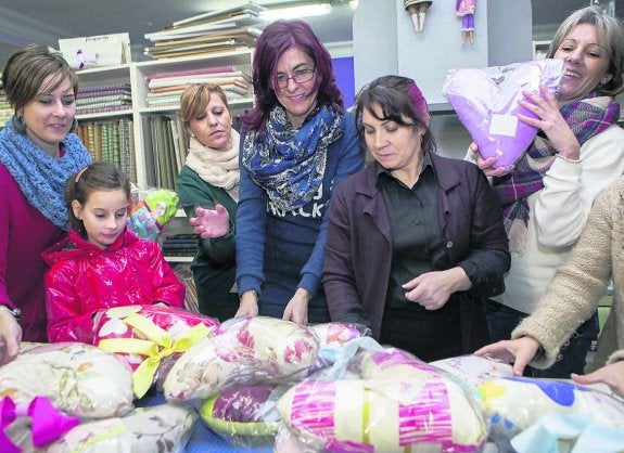 Cojines para ayudar al cáncer de mama