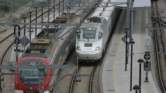 Las obras de alta velocidad modifican el servicio ferroviario Valladolid - Gijón
