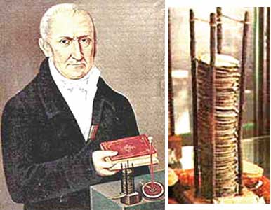 Google dedica su 'doodle' a Alessandro Volta, el inventor de las pilas