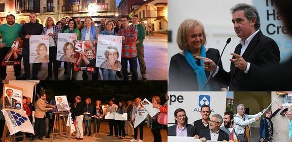 Los candidatos buscan el tú a tú