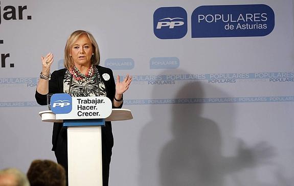 Mercedes Fernández: «Asturias va más lenta y más atrasada que el resto de comunidades»