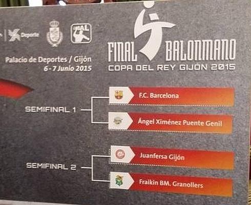 El Juanfersa se enfrentará al Granollers en las seminifinales de la Copa del Rey de balonmano