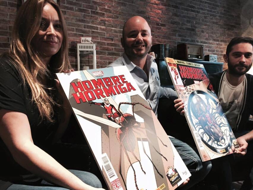 El Hombre Hormiga sobrevuela Gijón