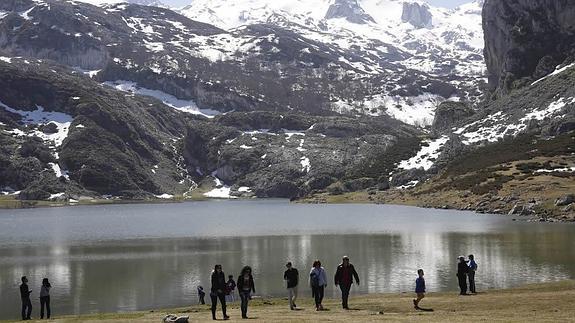 La vertiente asturiana de los Picos de Europa, la más visitada en lo que va de año