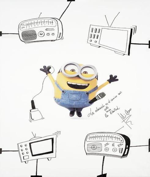 Los famosos juegan con los 'Minions' por una buena causa