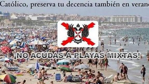 Acudir a la playa o a la piscina, «pecado mortal puro y duro»