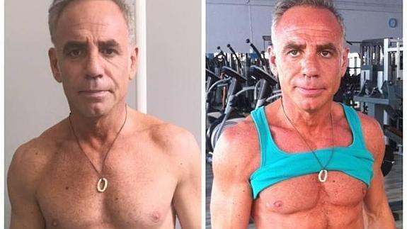 El arquitecto Joaquín Torres 'combate' el mal de amores 'machacándose' en el gimnasio