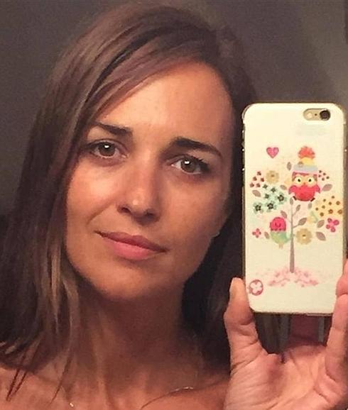 Paula Echevarría, al natural sin maquillaje