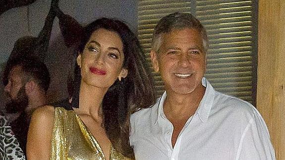 Clooney, de ronda en Ibiza