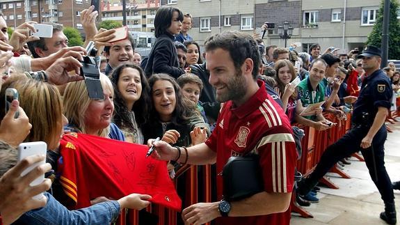 Locura por 'La Roja' en Asturias