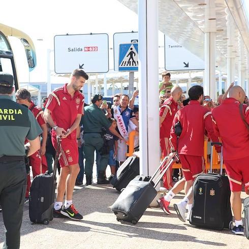 La Selección Española ya piensa en Macedonia