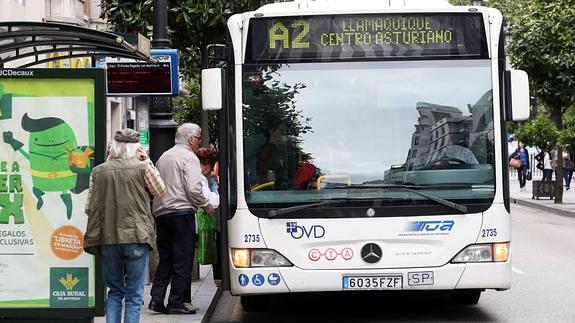 Desciende un 2,3% el número de usuarios de autobuses urbanos de Asturias entre enero y julio