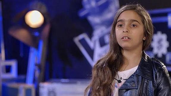 La avilesina Marlén sigue en 'La Voz Kids'