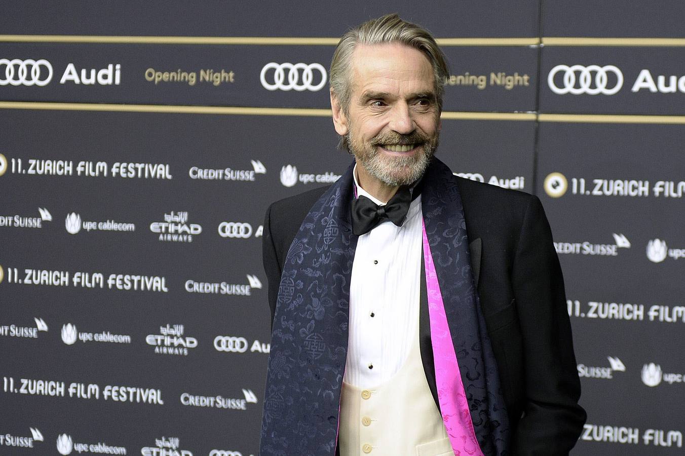 Jeremy Irons, en enero en Oviedo