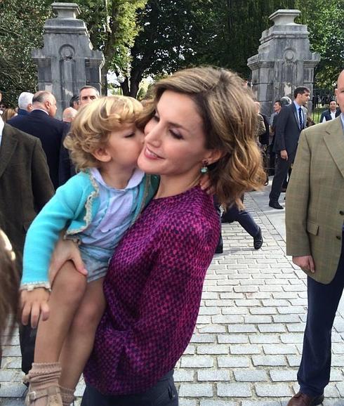 Liam, el niño favorito de la Reina Letizia