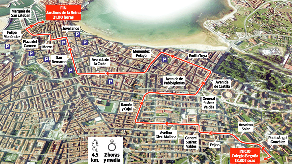 Los Reyes Magos llegarán a Gijón en camello