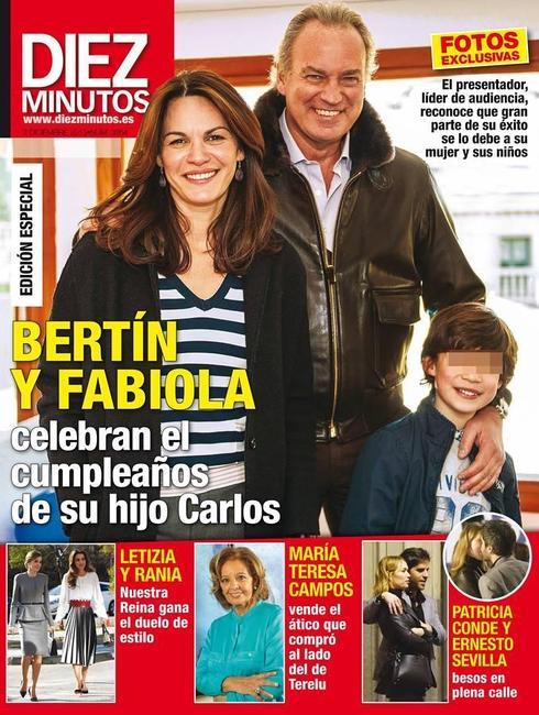 Bertín Osborne saborea su éxito en familia