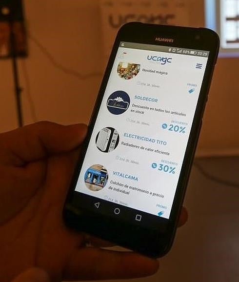 La UCAYC crea una 'app' para potenciar sus ofertas y promociones