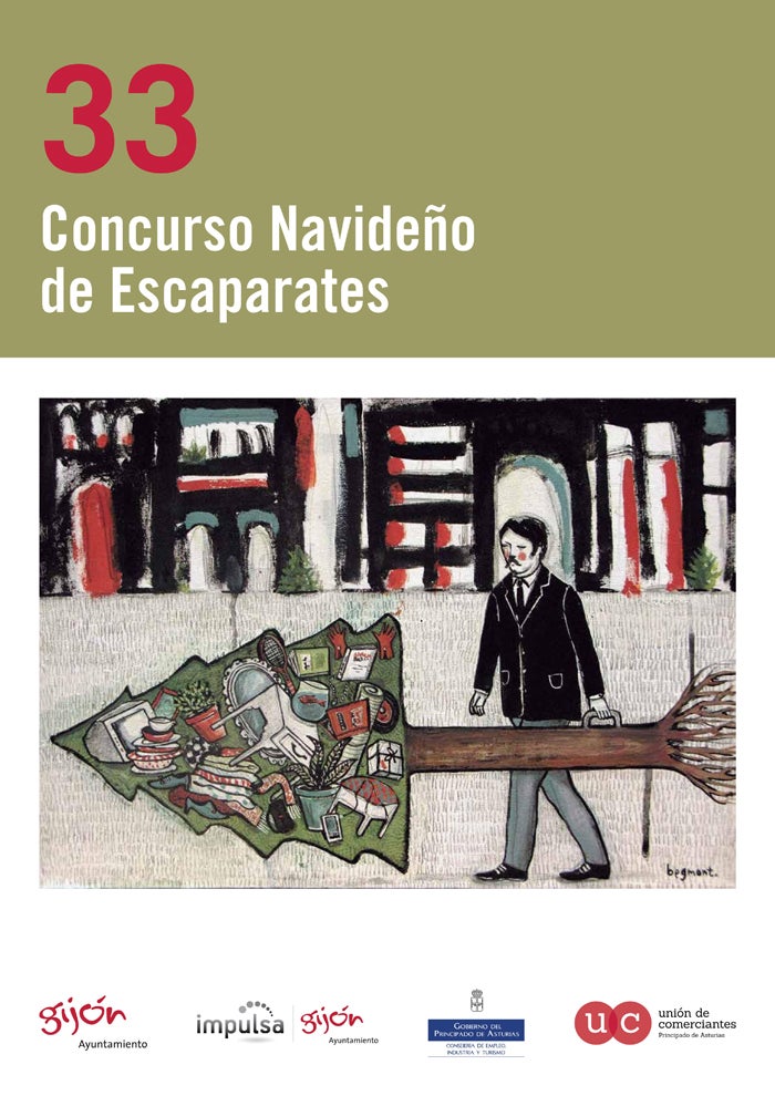 33 Concurso Navideño de Escaparates en Gijón