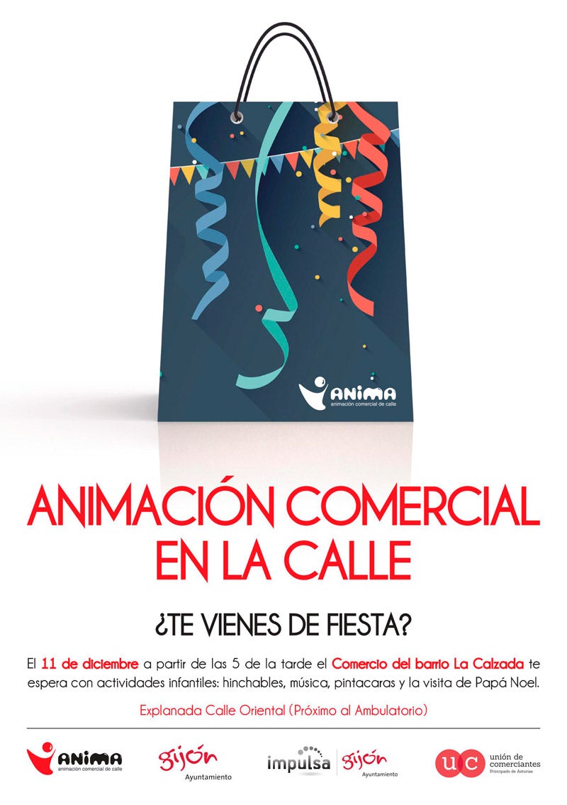 Fiesta de Navidad en el Comercio de La Calzada