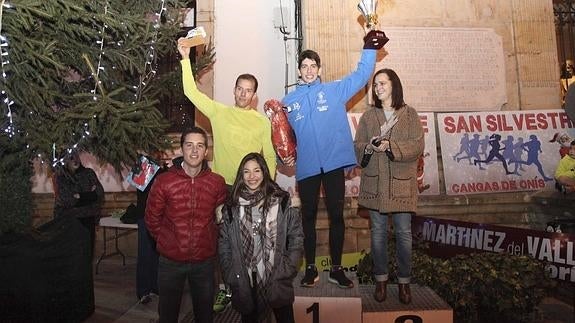 Víctor Fernández Díaz bate el récord de la San Silvestre de Cangas de Onís