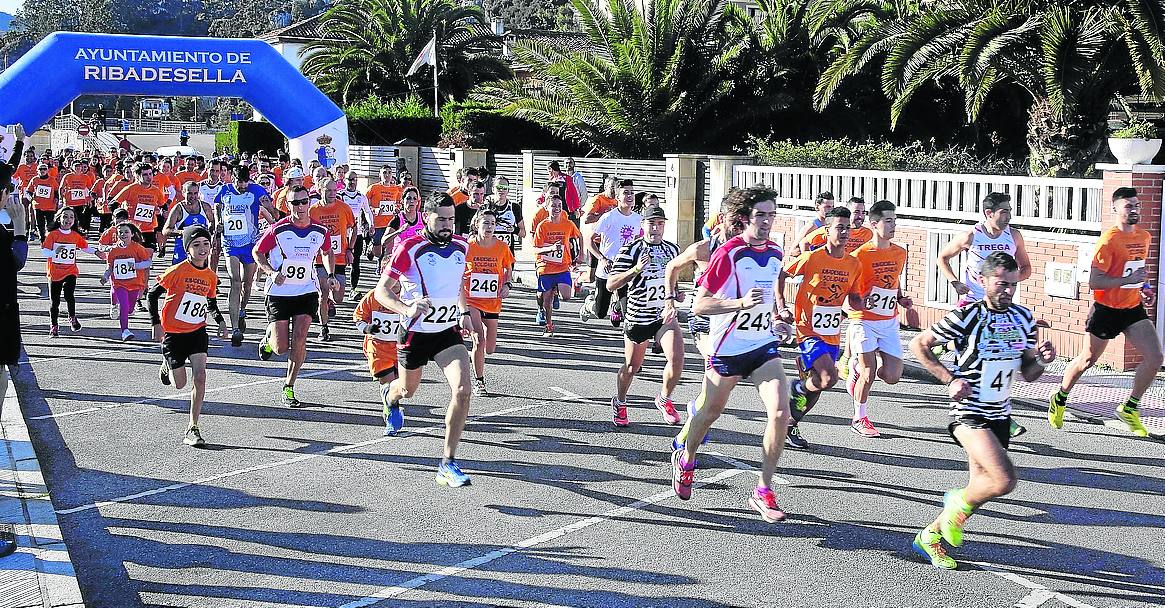 Carrera contra la leucemia en Ribadesella