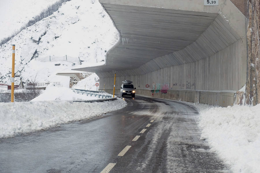 Asturias registra temperaturas mínimas de hasta 4 grados bajo cero