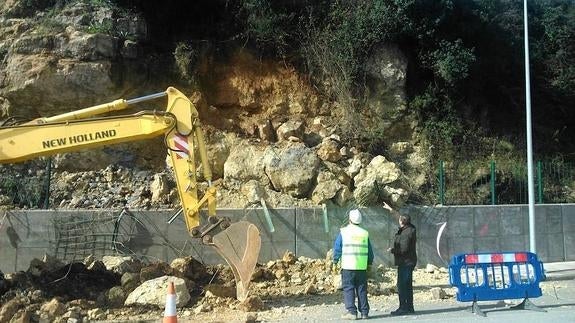 El Hospital de Jove asume la reparación integral del argayo