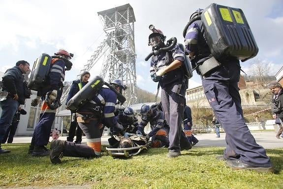 Menos de cuarenta minutos en salir del tren de Samuño