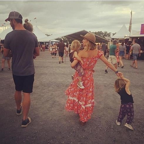 Pataky y sus hijos, de festival