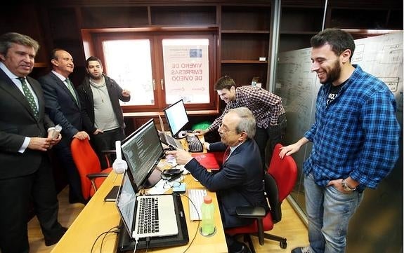 Oviedo pujará para ser sede de una incubadora de empresas tecnológícas