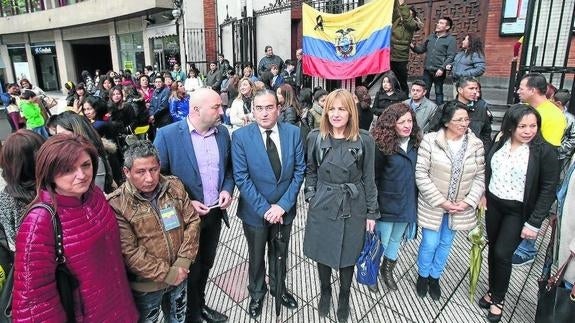 Hasta 23 familias ecuatorianas de Asturias sufrieron muertes en el seísmo