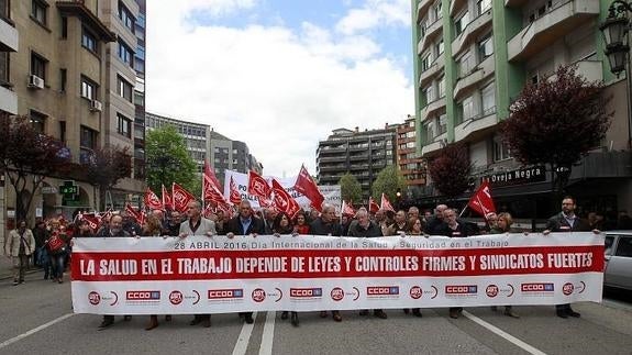 73 muertos en accidentes laborales en Asturias desde 2012