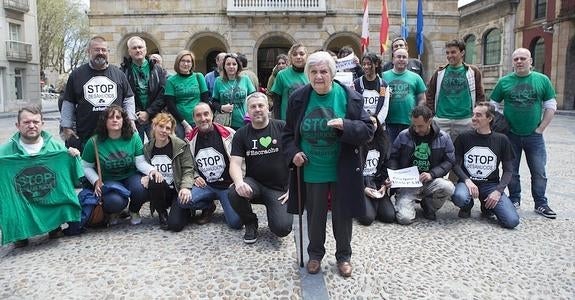 Áurea fue la cara de los desahuciados