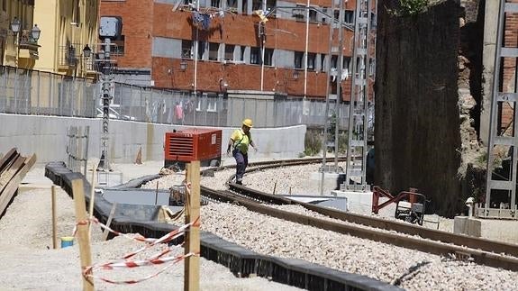 Soterramiento al ralentí en Langreo