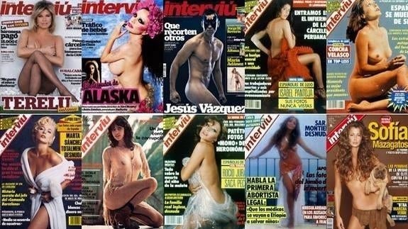 Cuarenta años de 'Interviú' en cuarenta portadas