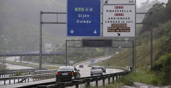 La cueva de Tito Bustillo contará con señalización en la autovía del Cantábrico