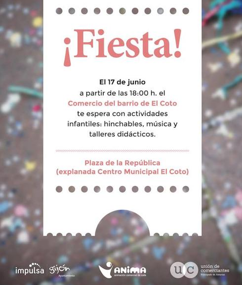 Animación comercial en El Coto el viernes 17 de junio