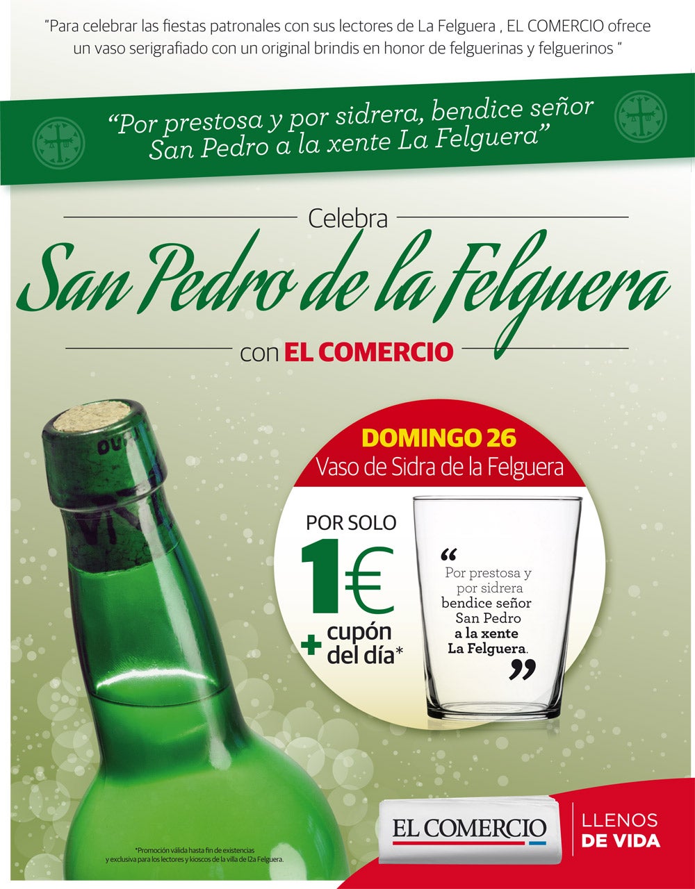 Vaso de sidra San Pedro de la Felguera