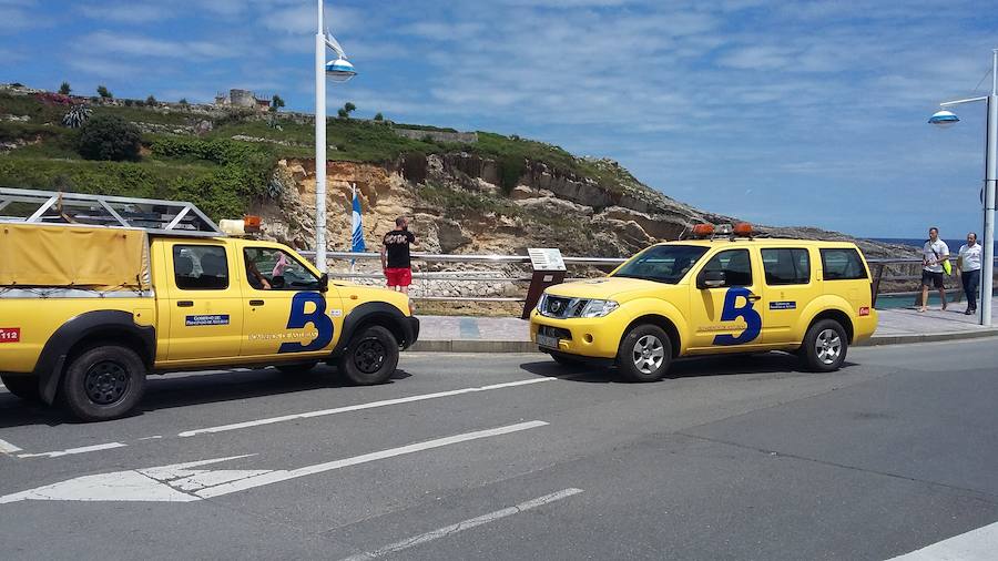 Suspenden la búsqueda del bañista desaparecido en Llanes
