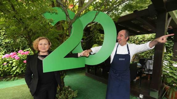 «Yo solo, sin Yolanda, no hubiera tenido el talento para montar esto»