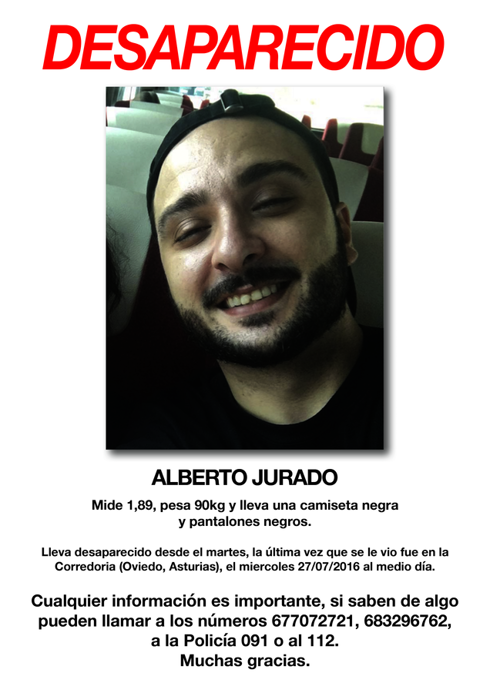 Buscan a un joven desaparecido en Oviedo desde el pasado martes