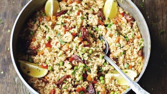 La polémica 'paella' de Jamie Oliver