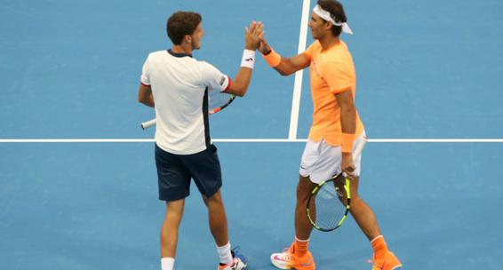 Carreño y Nadal, en la final del Abierto de China