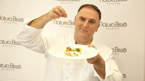 José Andrés grita de alegría en Twitter al anunciar sus dos primeras estrellas Michelín