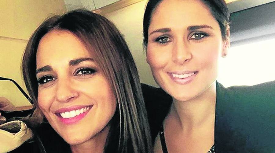 Paula con los 'triunfitos'