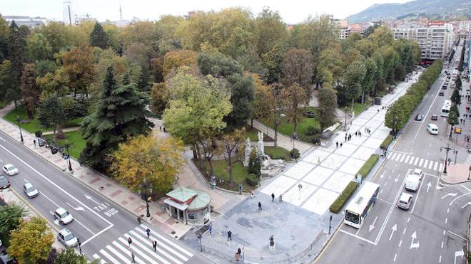 Los arquitectos quieren peatonalizar el entorno del Campo San Francisco para unirlo a El Antiguo