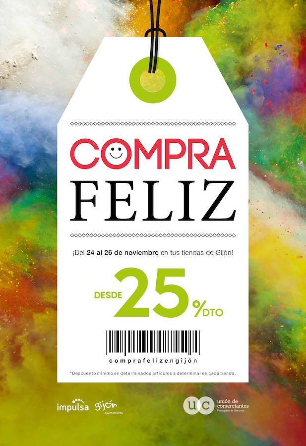 El black friday gijonés se llama Compra Feliz