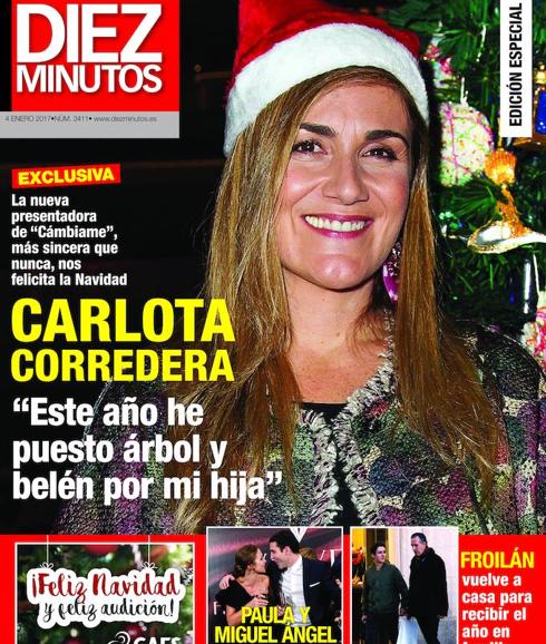 Unas Navidades muy especiales para Carlota Corredera